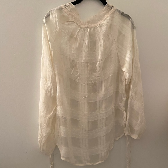 BRAND NEW long sleeve tie up top - Picture 5 of 5